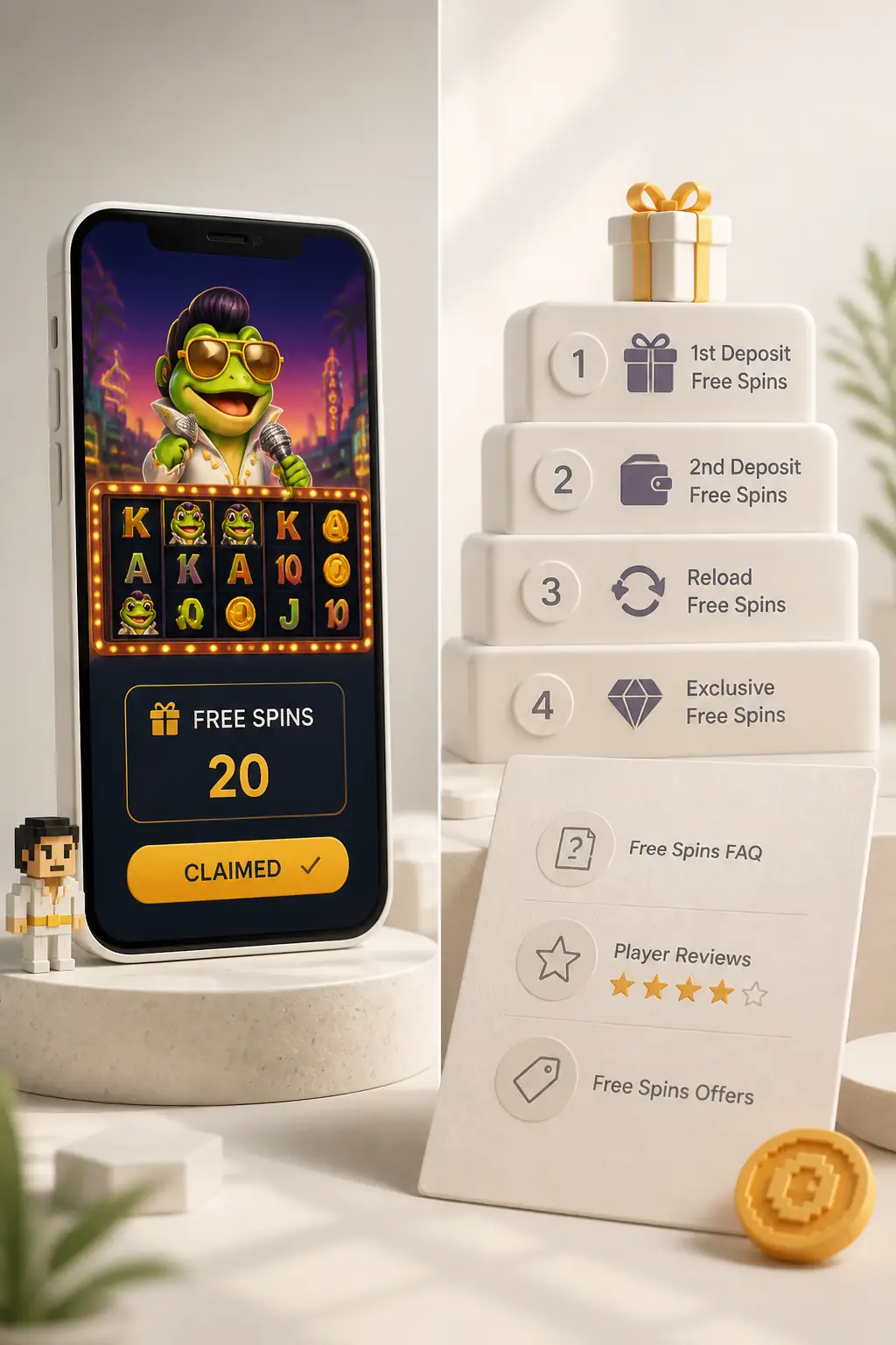 7Bit Casino 100 Free Spins visual guide for 7bit Casino
